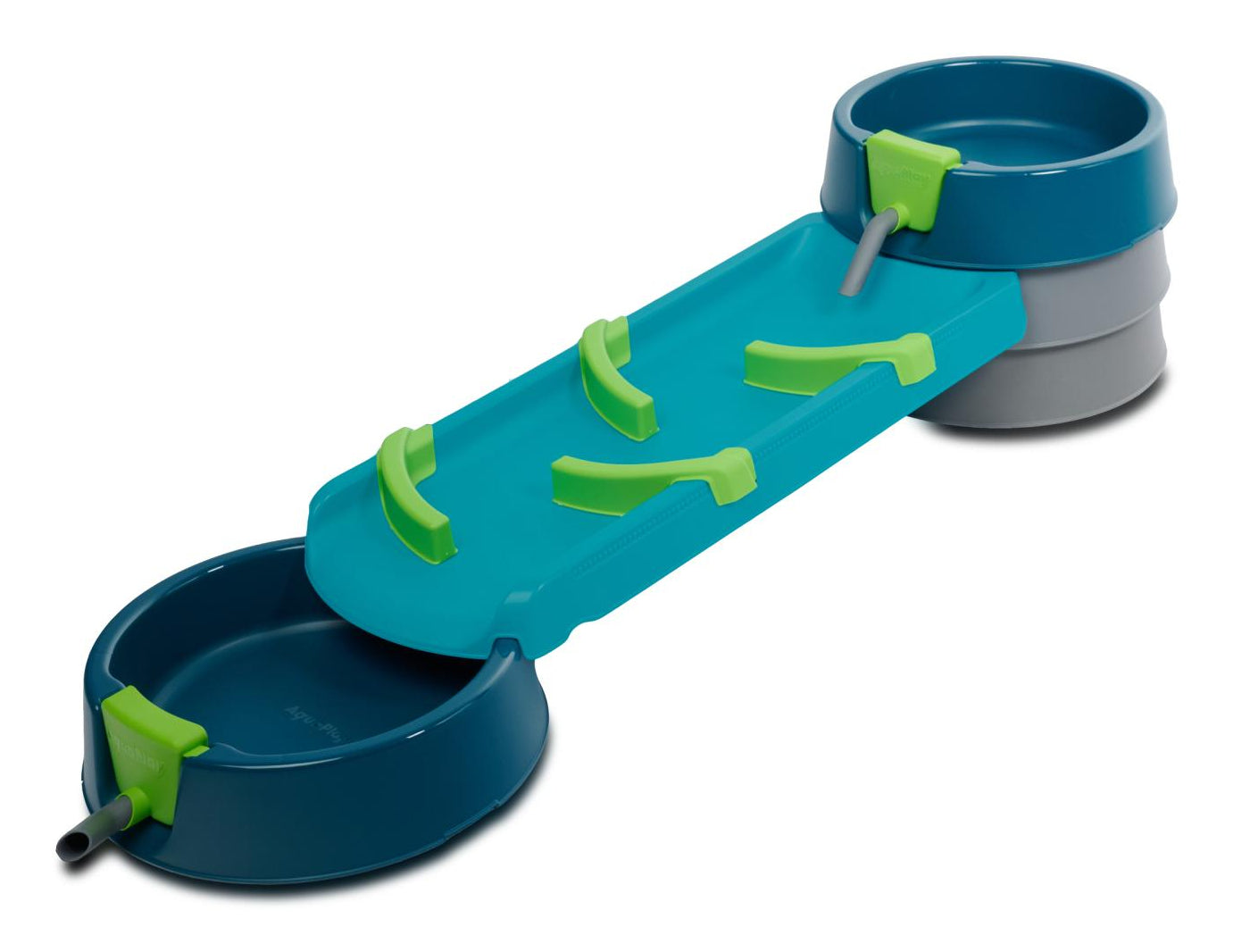 AquaPlay Mudway RUN Wasser-Spiel-Set – 79 × 39,5 × 150 cm – ab 3 J. – Kunststoff – mehrfarbig