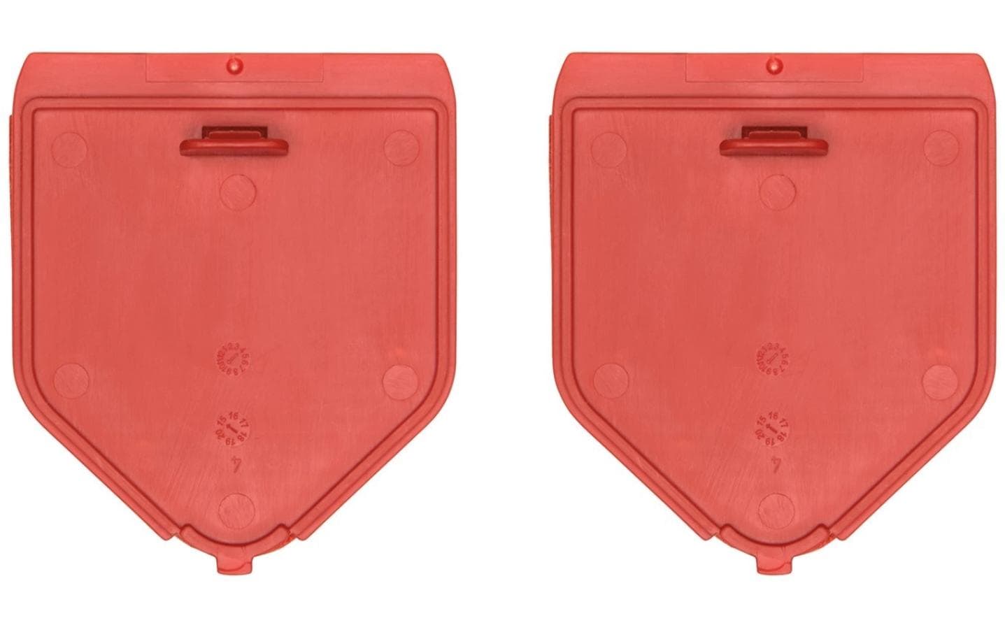 OXO Ersatzschrubber – Kunststoff, Rot, 2 Stk.
