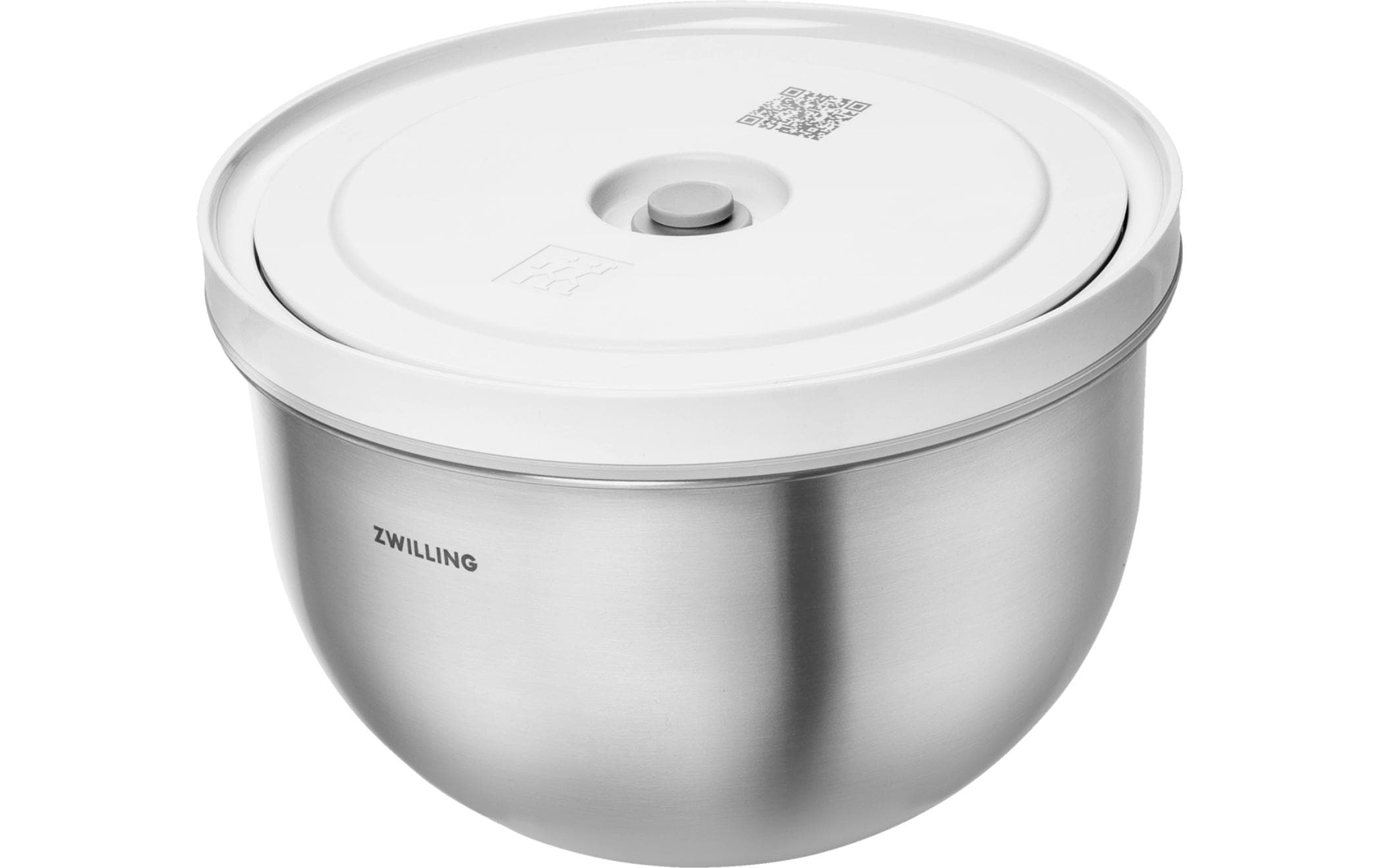 Zwilling – Vakuumschüssel Fresh & Save – 1,75 l, Ø 19,1 cm, für Fresh & Save Vakuum-System, Edelstahl, Silber