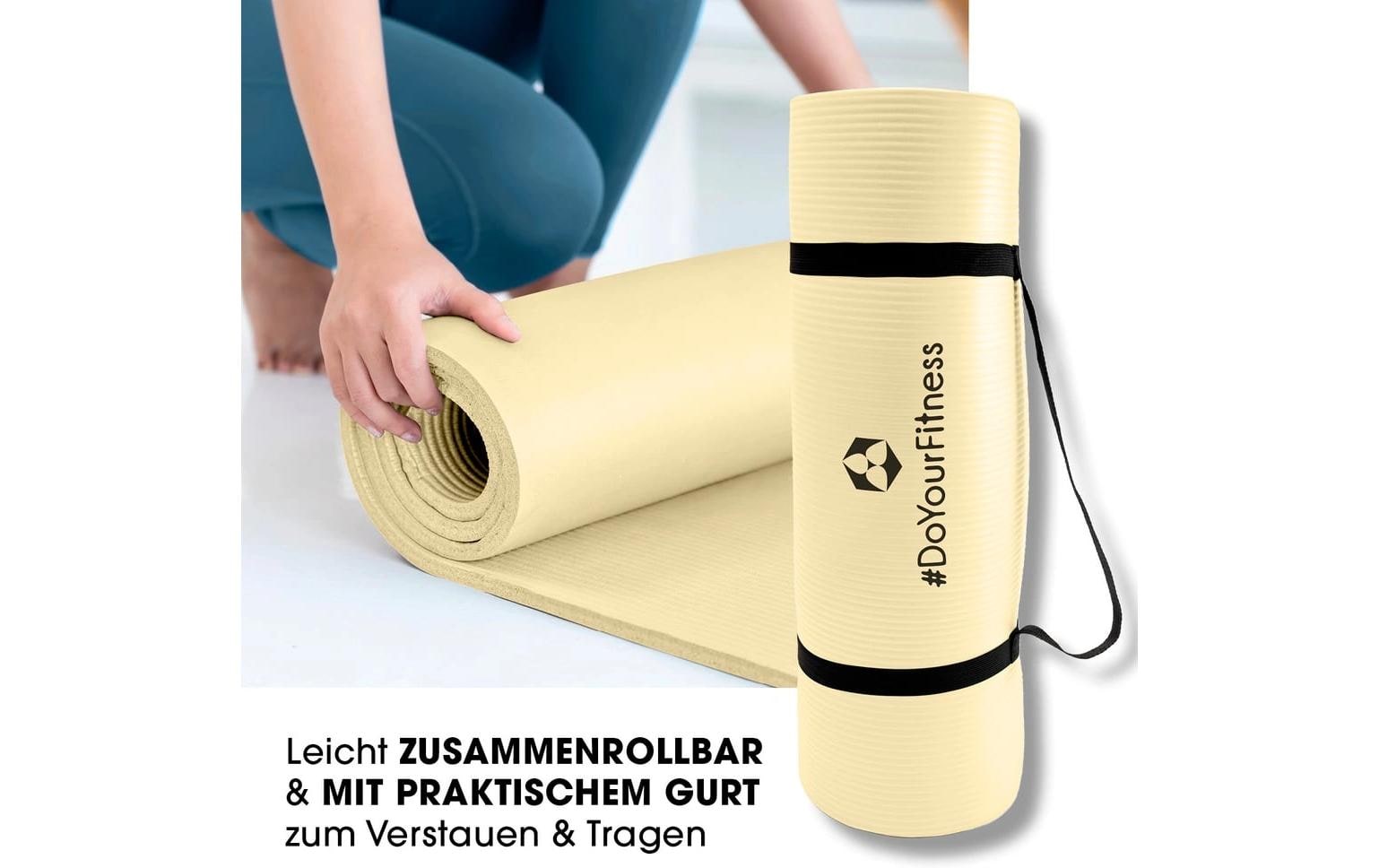 World Fitness Bodenschutzmatte – Nitrilkautschuk – 610 × 1830 mm – 20 mm