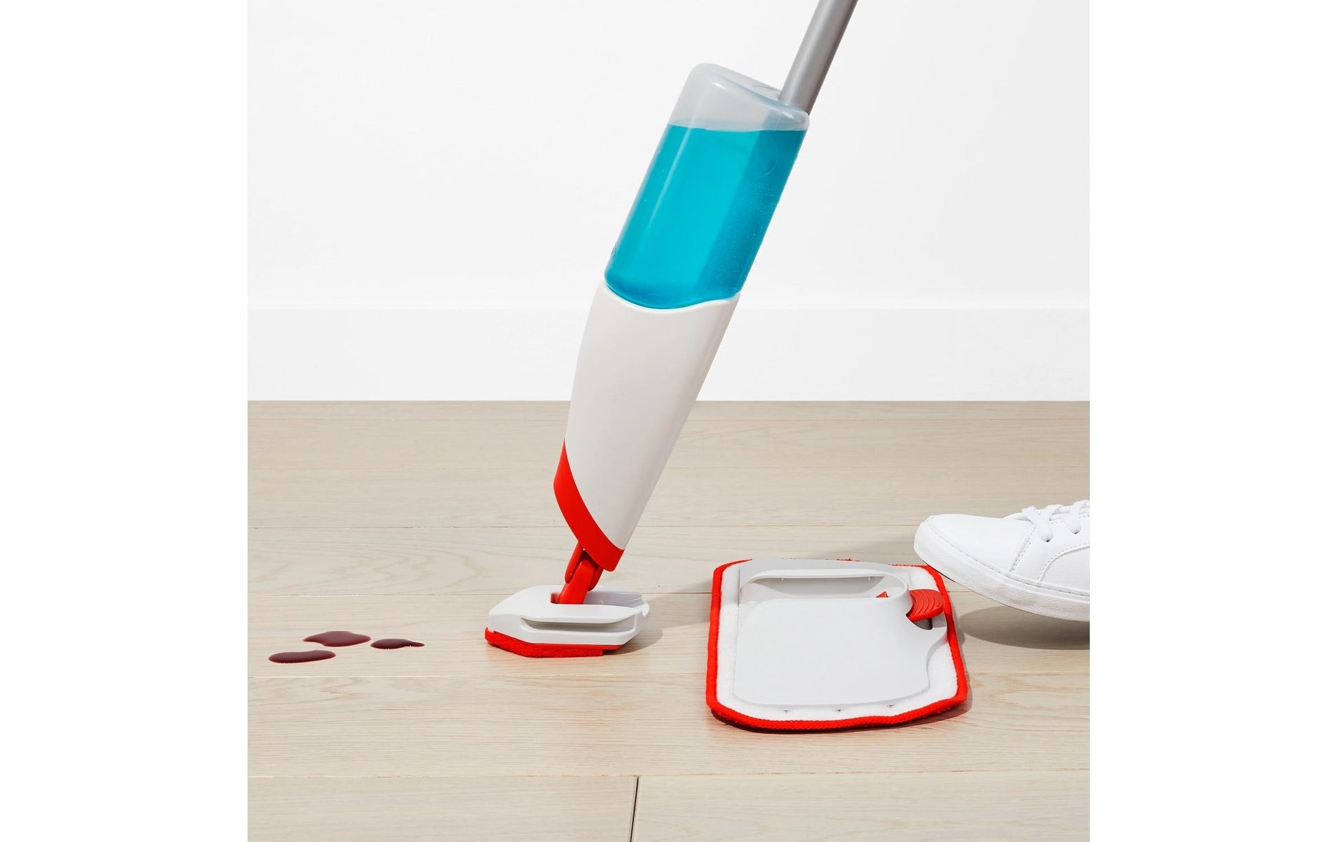 OXO Ersatzschrubber – Kunststoff, Rot, 2 Stk.