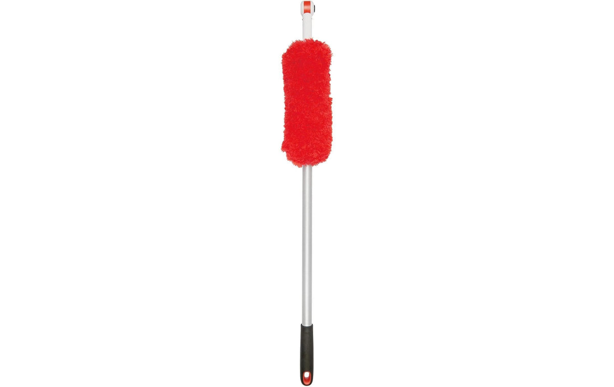 Oxo Good Grips Besen – Mikrofaser, Teleskopstiel, Orange