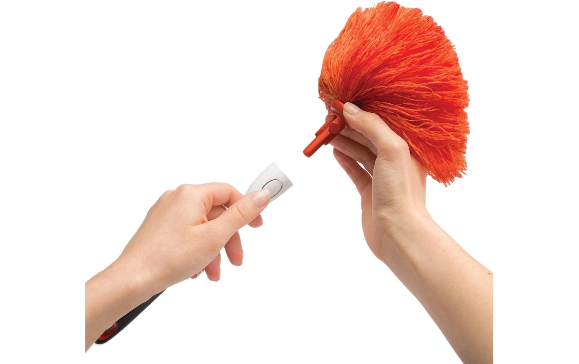 OXO Good Grips Staubwedel – klein, Mikrofaser, orange, 1 Stk.