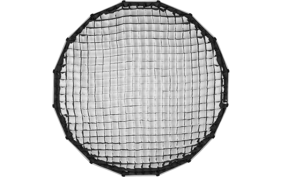 Godox QR-P120TGRID Grid für Softbox (Beauty Dish) – Ø120 mm, Aluminium – für QT-P120T – Schwarz