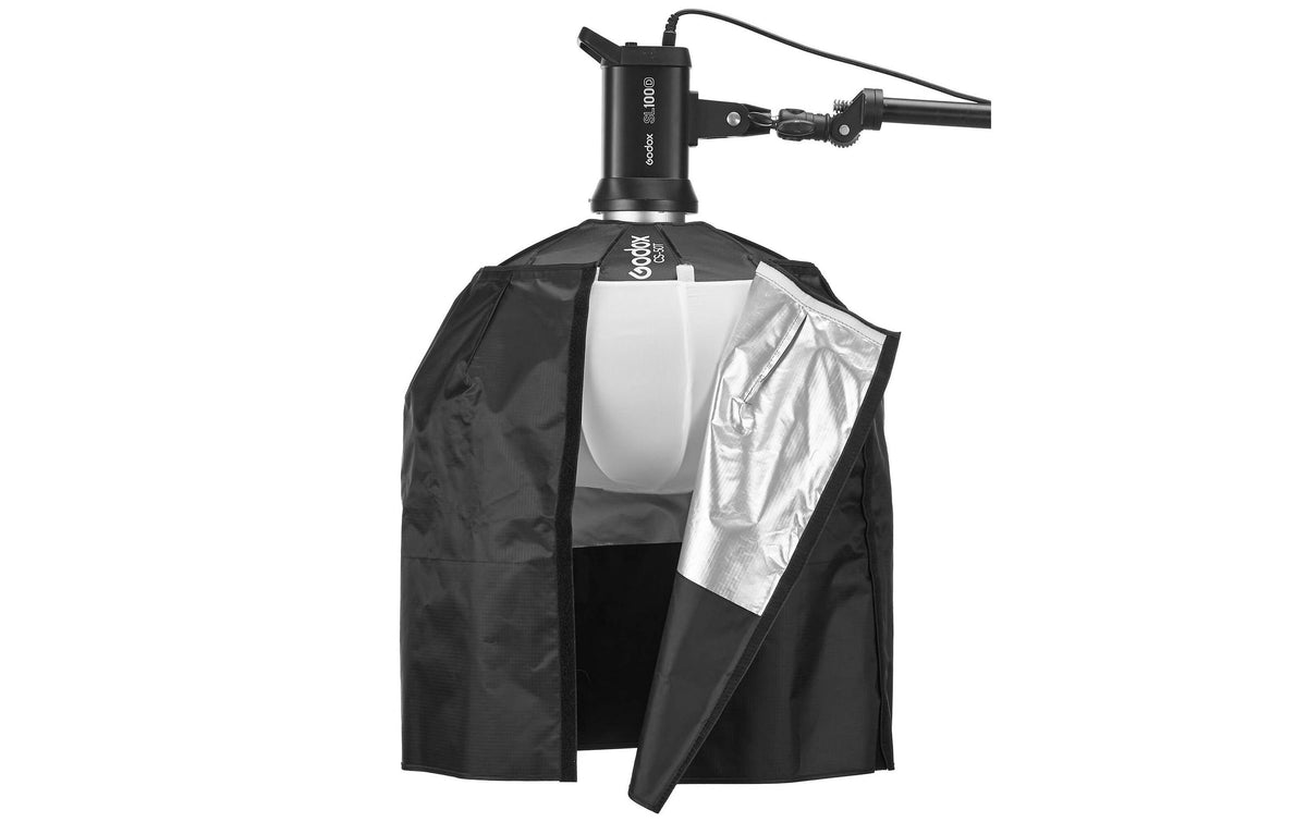 Godox CS-50TSKIRT Softbox-Rock – Ø 500 mm, Breite 235 mm, Höhe 70 mm – für CS-50T Lantern-Softbox – Schwarz