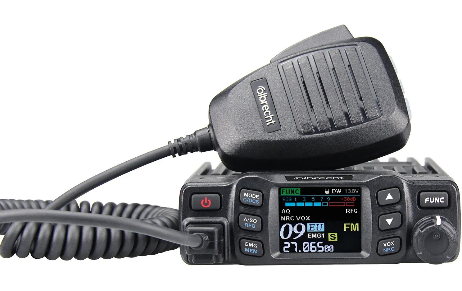 Albrecht AE 5900 Mini SSB – CB-Funkgerät, Netzbetrieb, Schwarz, 165×122×35 mm, 700 g