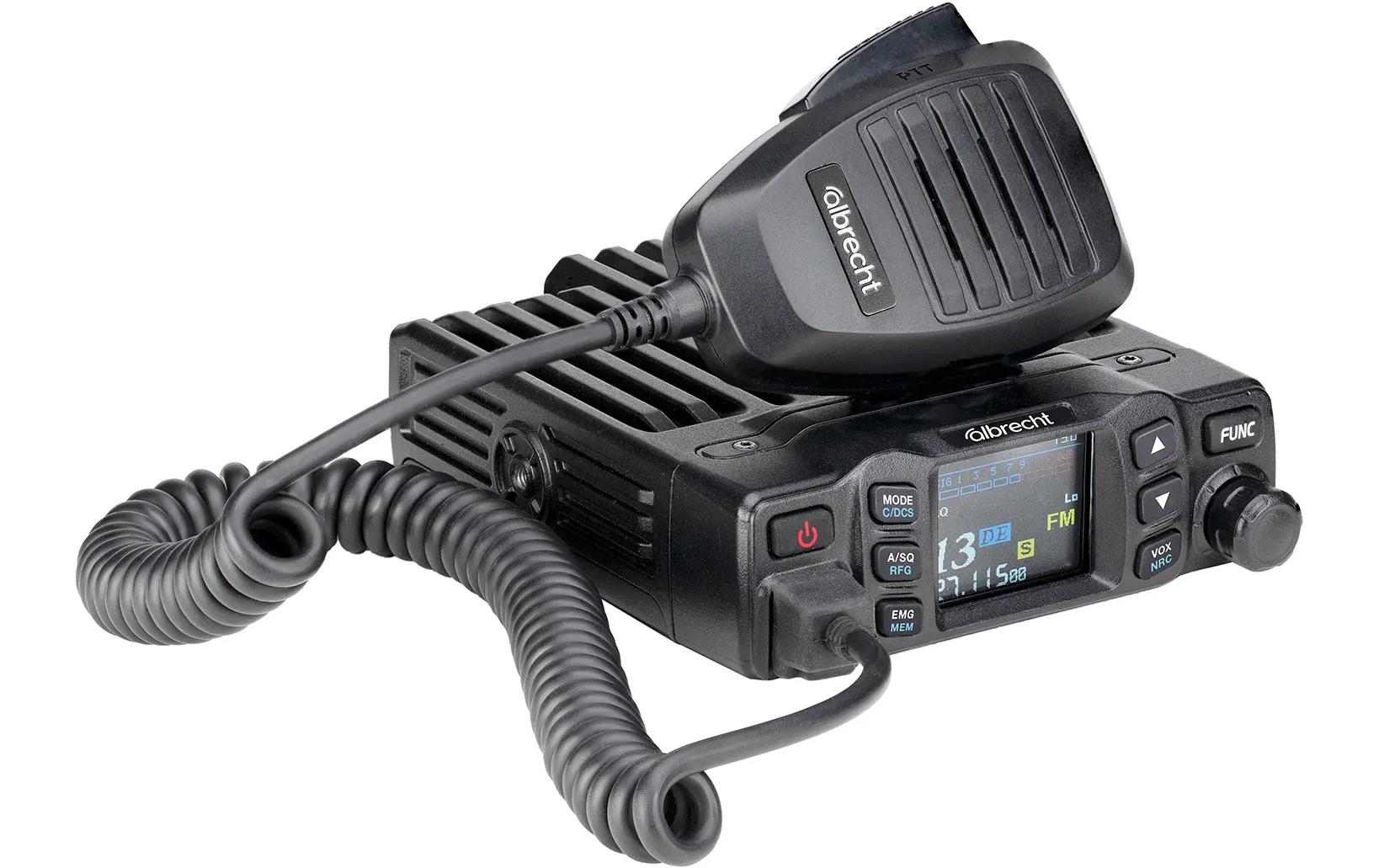 Albrecht AE 5900 Mini SSB – CB-Funkgerät, Netzbetrieb, Schwarz, 165×122×35 mm, 700 g