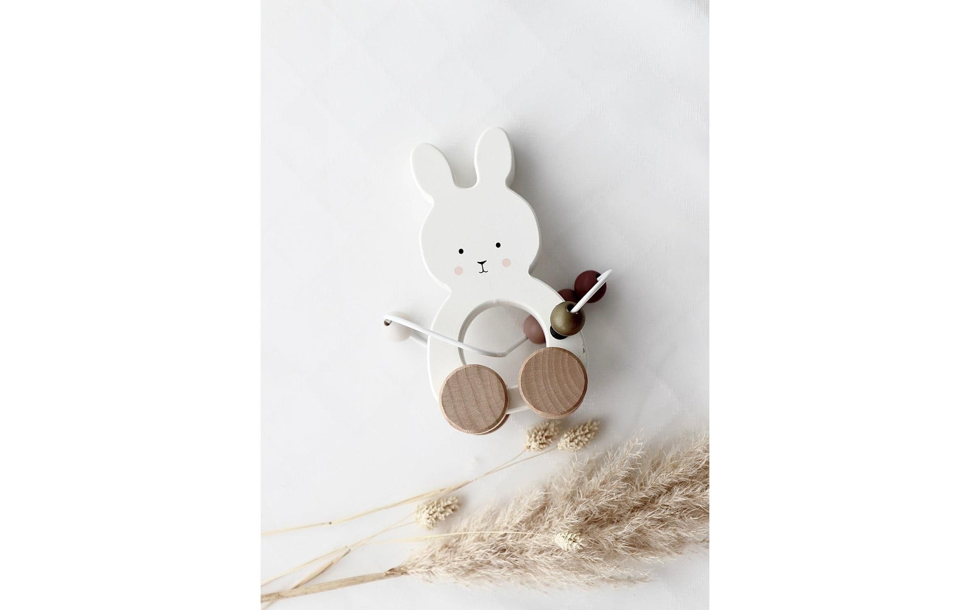 Oykami Geschenkbox – Holz, Textil – Rosa