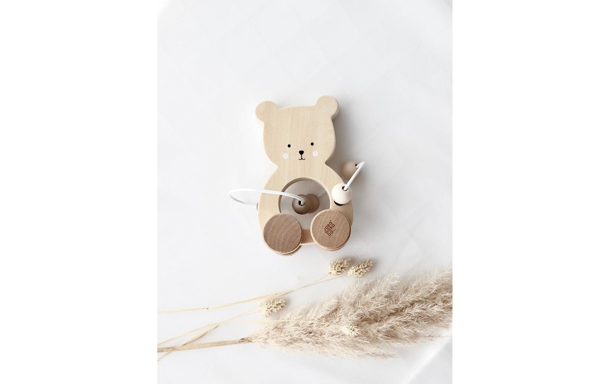 Oykami Geschenkbox Baby Helsinki Bär – Baumwolle, Holz, Textil, Blau