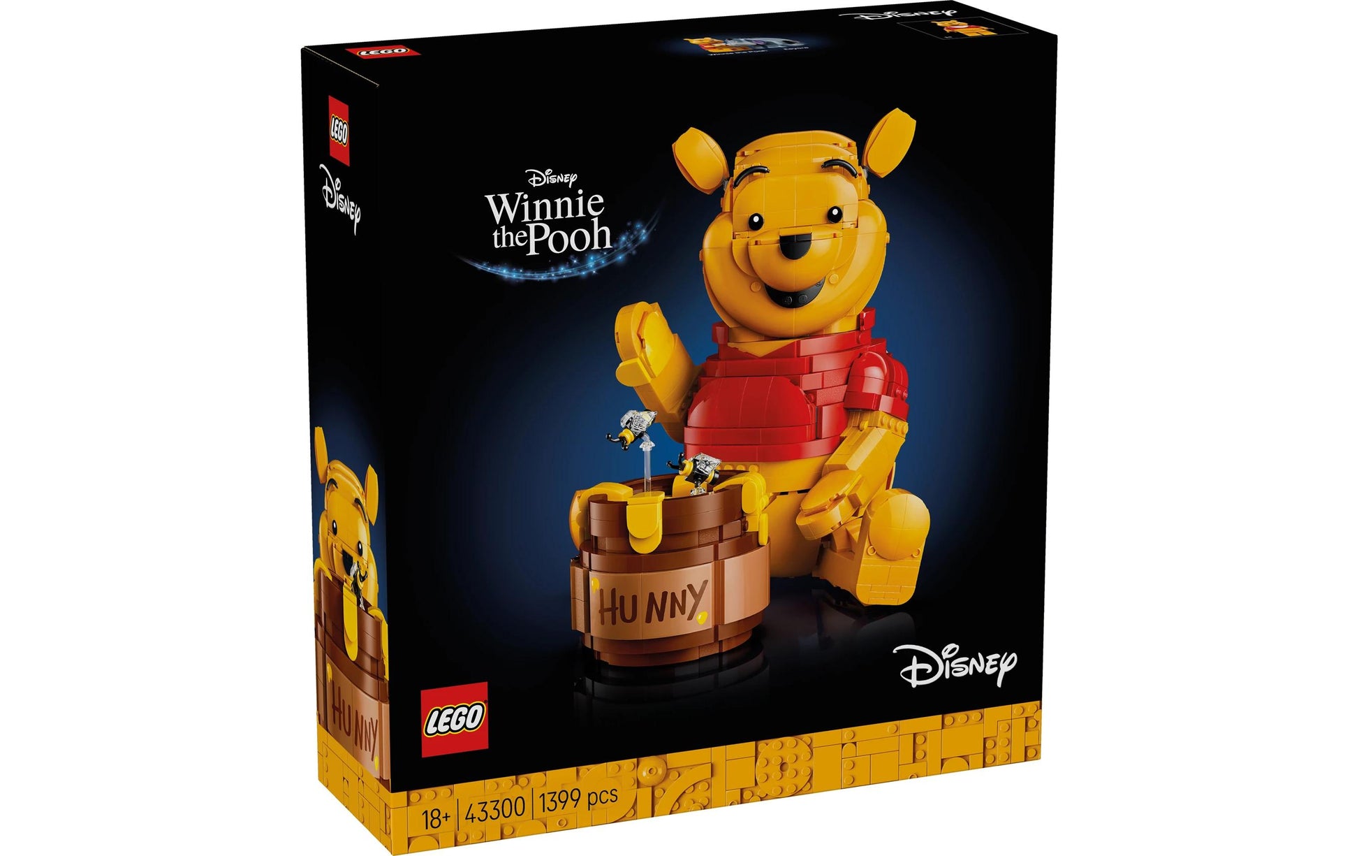 LEGO Disney Classic Winnie Puuh 3D-Puzzle – 1399 Teile – 37,8 × 11,8 × 35,4 cm – ab 18 Jahren