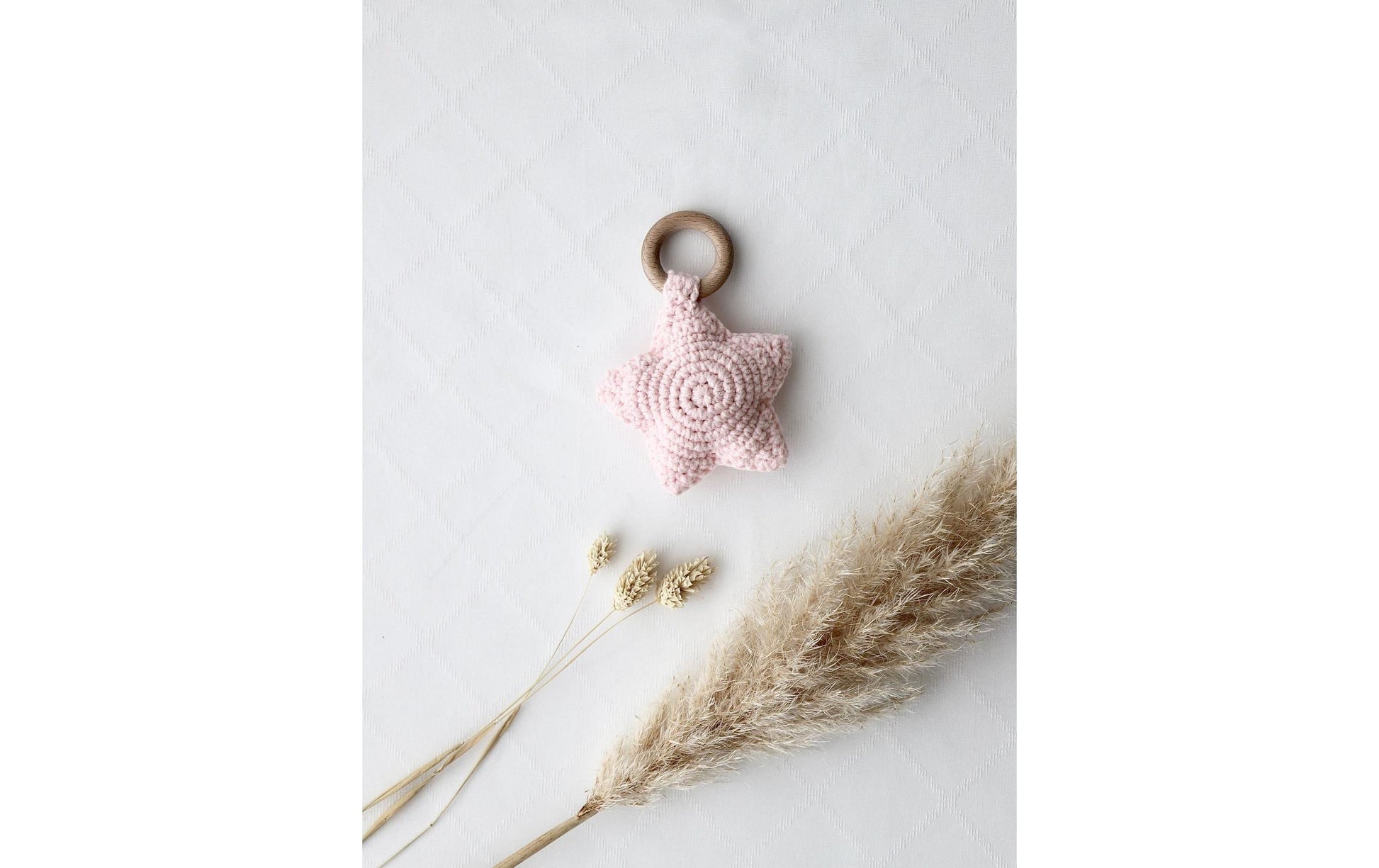 Oykami Geschenkbox – Holz, Textil – Rosa