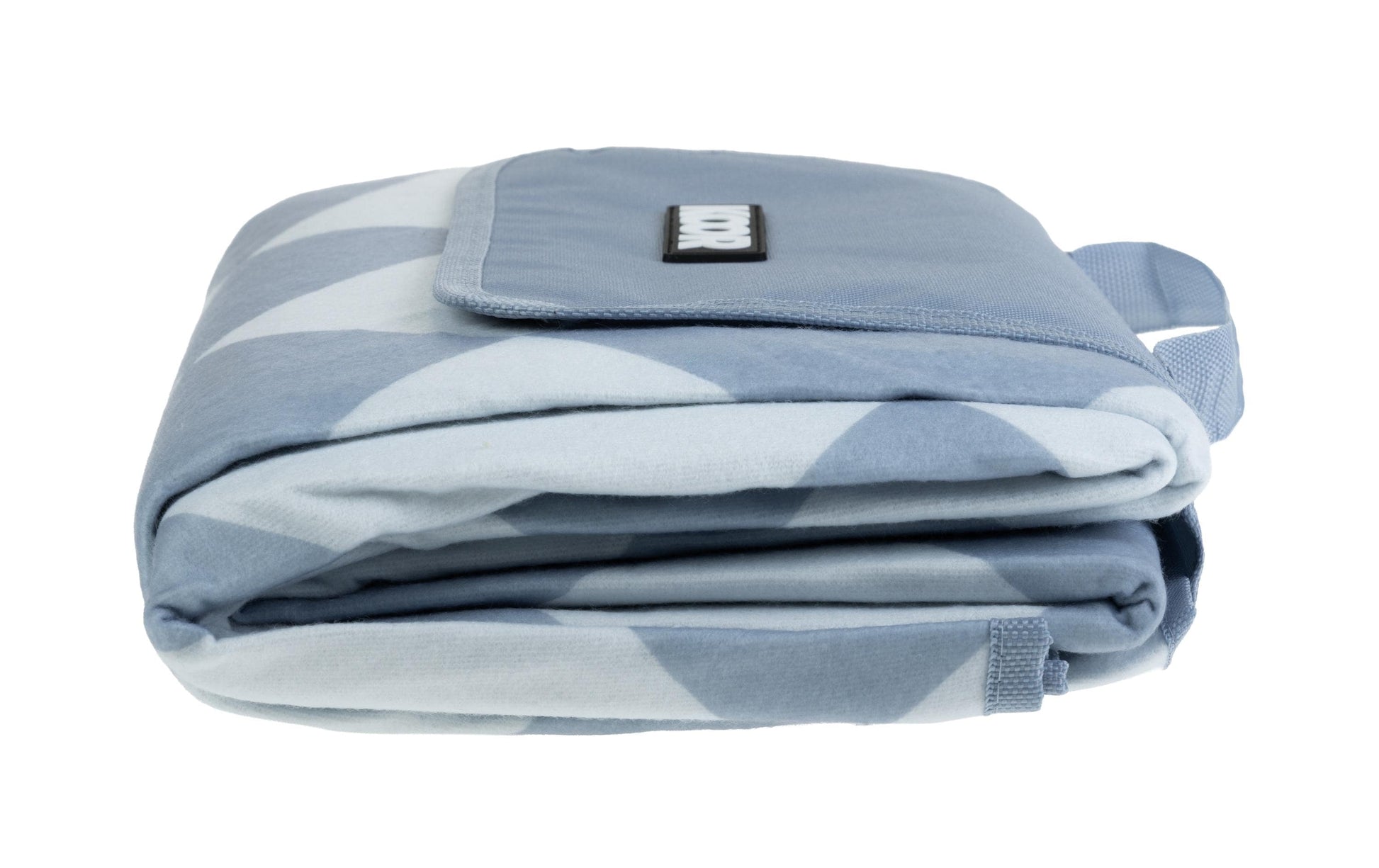 Koor Wohndecke – Mikropolyester, Blau, Weiss – 135 × 160 cm