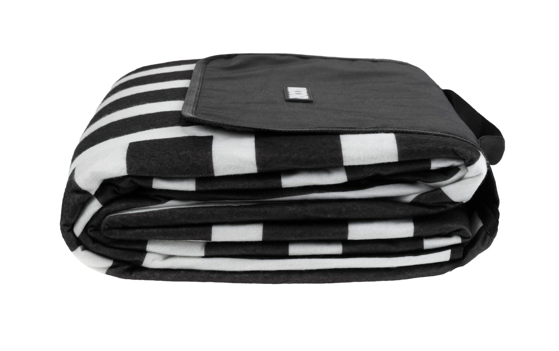 Koor Wohndecke – Mikropolyester, Schwarz/Weiss – 200 × 250 cm