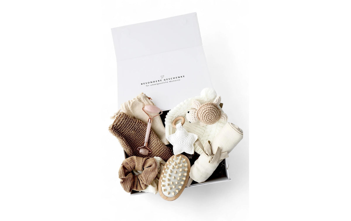 Oykami Geschenkbox – Textil, Weiss