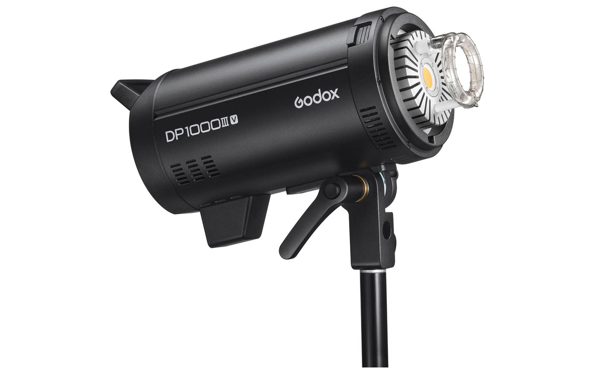Godox DP1000IIIV Studio-Blitz – Leitzahl 140, 1/1–1/64, Blitzfolge 1 s, 220 × 410 × 130 mm, 100–240 V