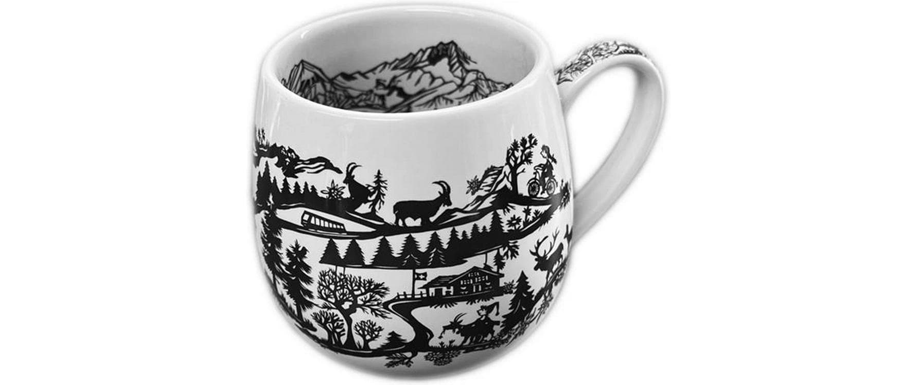 Creanorm Kaffeetasse – 6er Set, 250 ml, Ø 8 cm, H 8,5 cm, Keramik, spülmaschinenfest