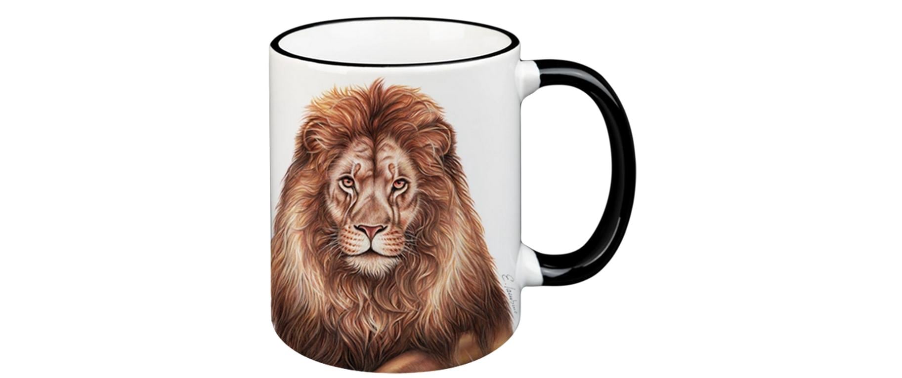 Creanorm Tasse – 12er Set, 330 ml, Ø 8,3 cm, H 9,7 cm, Keramik, Schwarz/Weiss, spülmaschinenfest