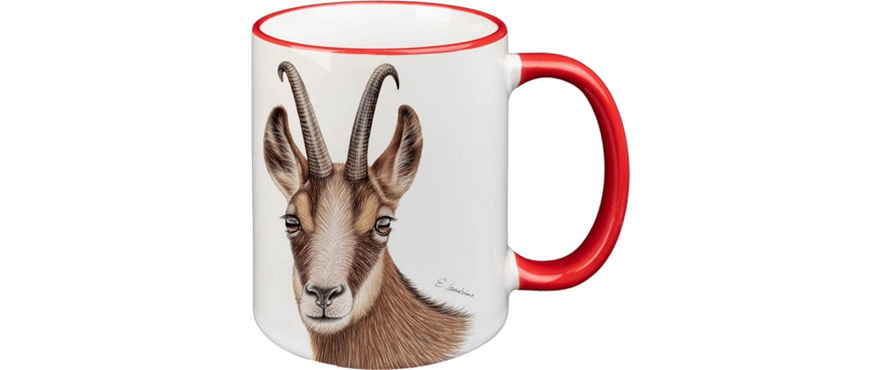 Creanorm Tasse – 12er Set, 330 ml, Ø 8,3 cm, H 9,7 cm, Keramik, Rot, spülmaschinenfest, mikrowellengeeignet