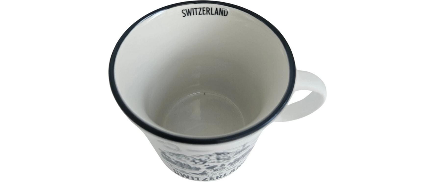 Creanorm Universaltasse – 12er Set, 330 ml, Keramik, Weiss, spülmaschinenfest, mikrowellengeeignet