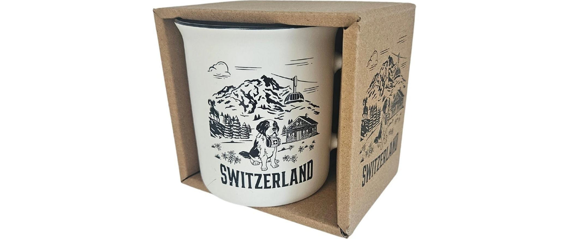 Creanorm Universaltasse – 12er Set, 330 ml, Keramik, Weiss, spülmaschinenfest, mikrowellengeeignet