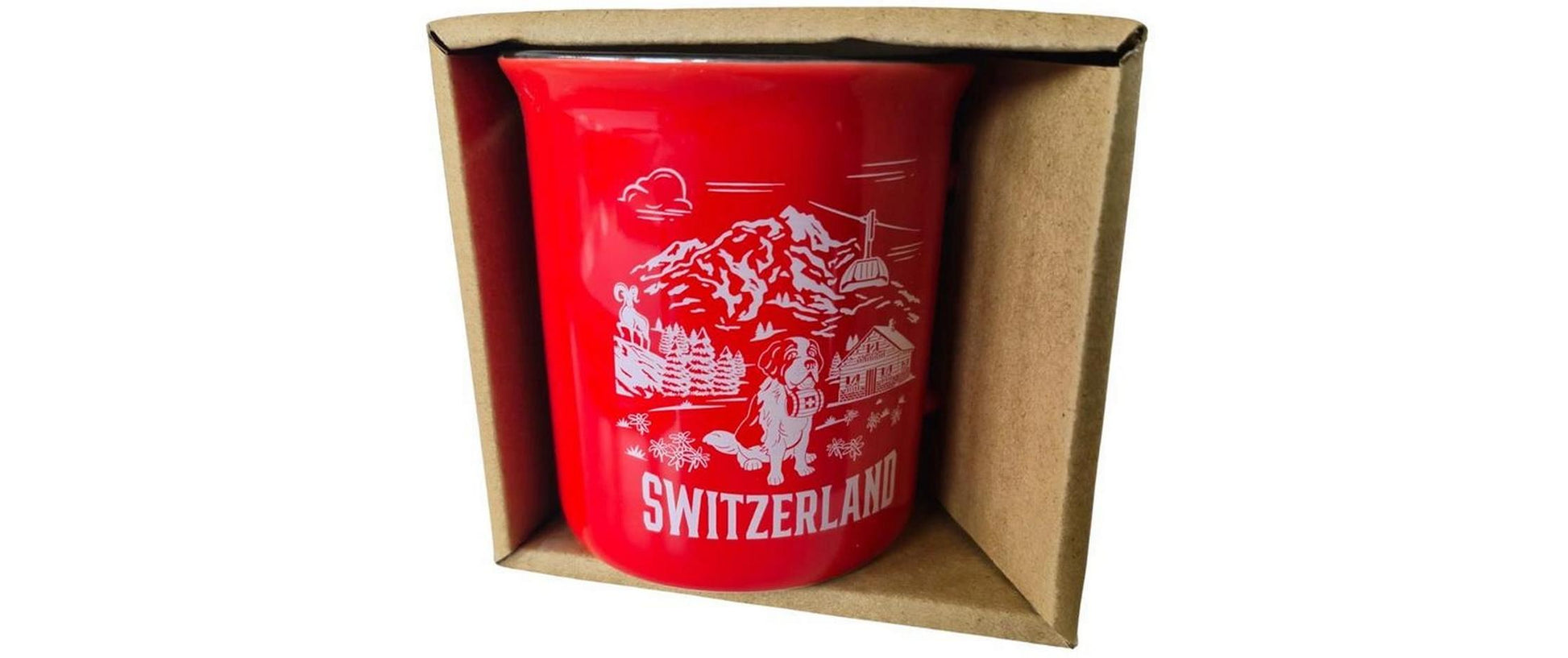 Creanorm Tasse – 12er Set, 330 ml, Keramik, Rot, spülmaschinenfest, mikrowellengeeignet
