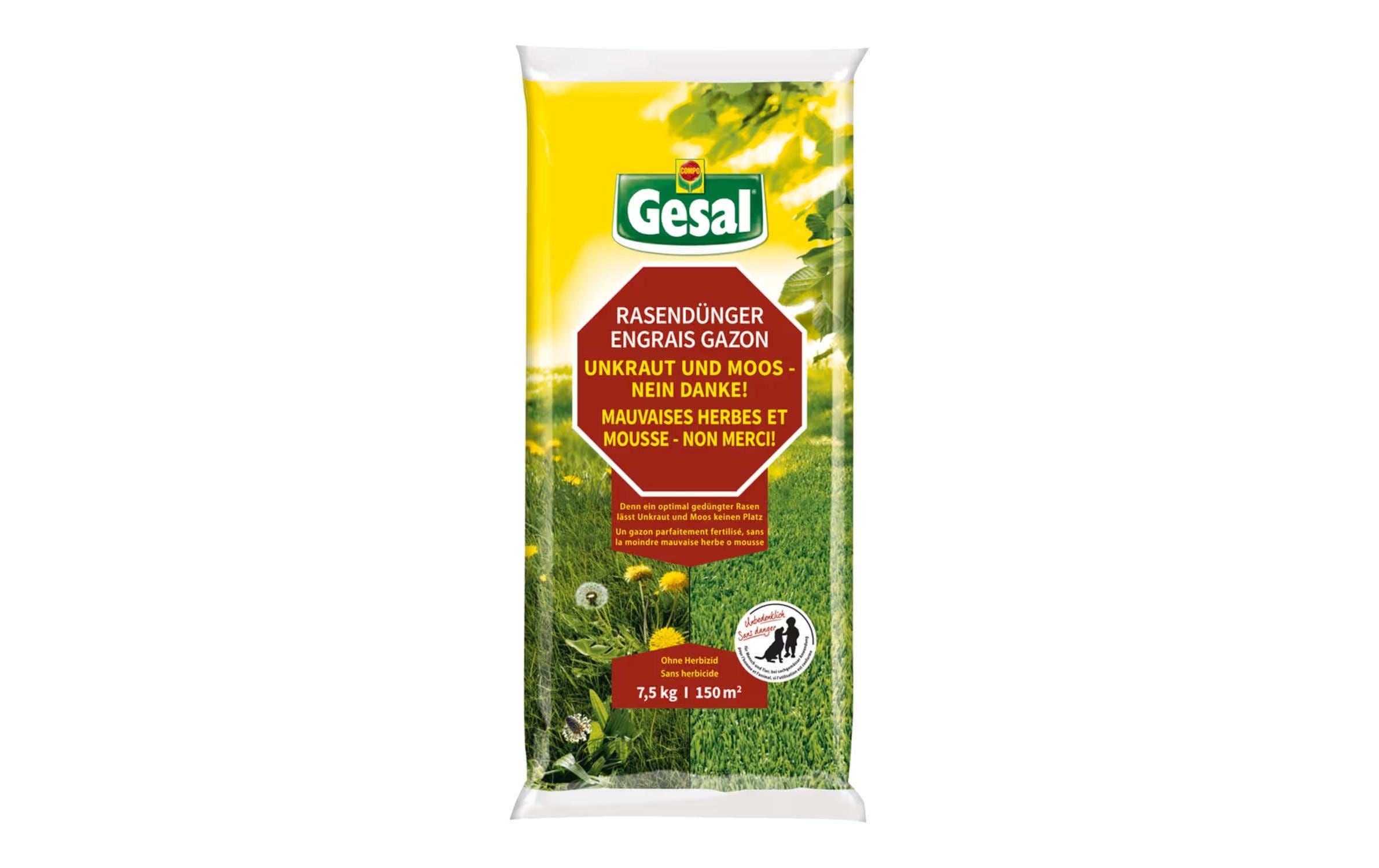 Gesal Rasendünger, Granulat – 7,5 kg