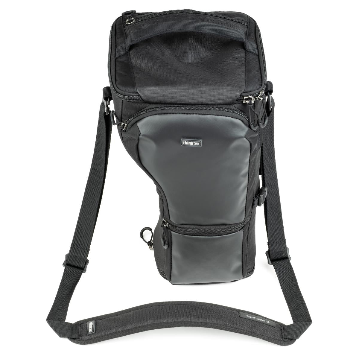 Think Tank Digital Holster 50 V3.0 – Nylon/TPU, Regenhülle – für DSLR (inkl. Batteriegriff) und Systemkameras