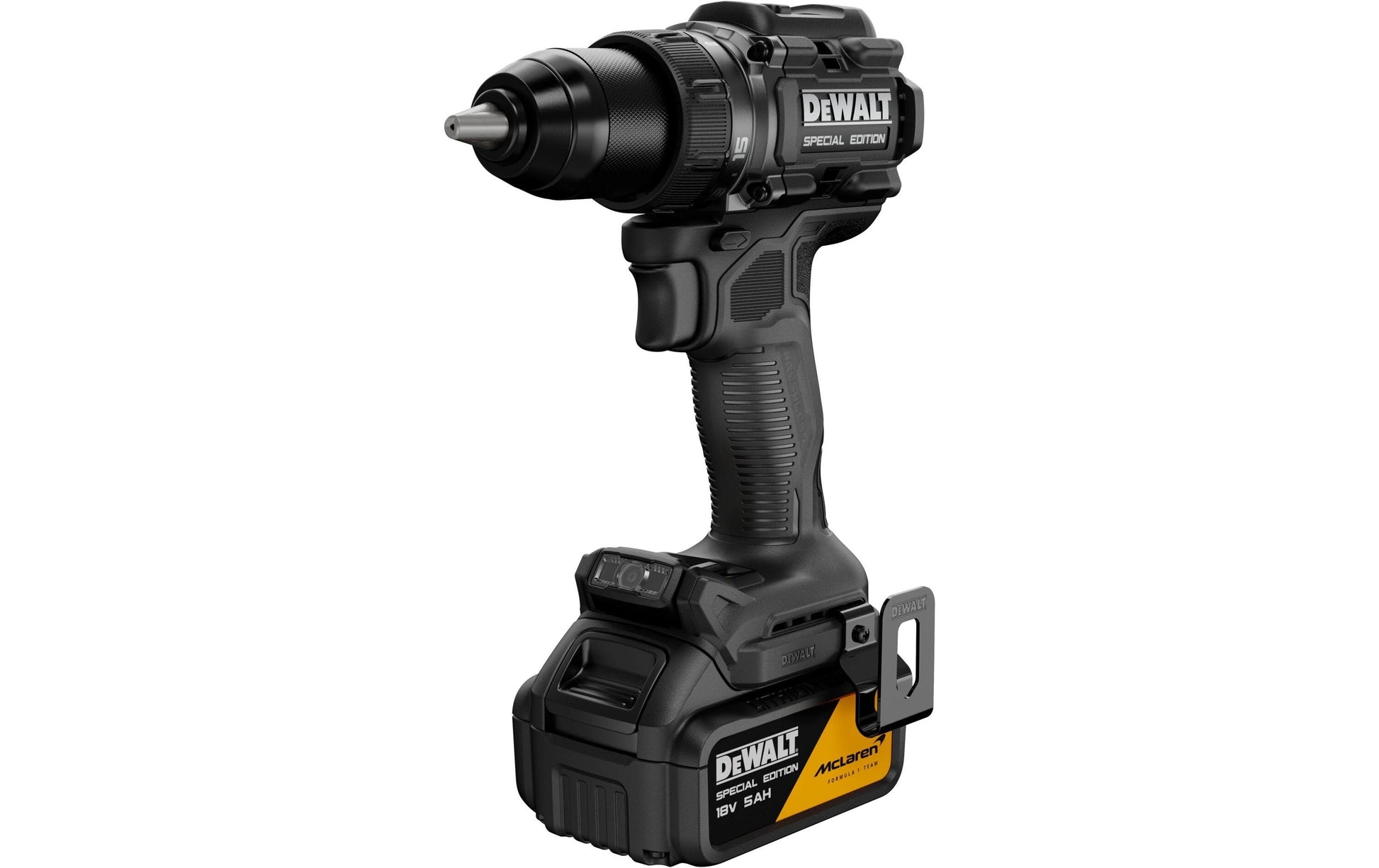 DeWalt McLaren Akku-Bohrschrauber – 18 V – 13 mm – 90 Nm – 2×5 Ah & Ladegerät – XR