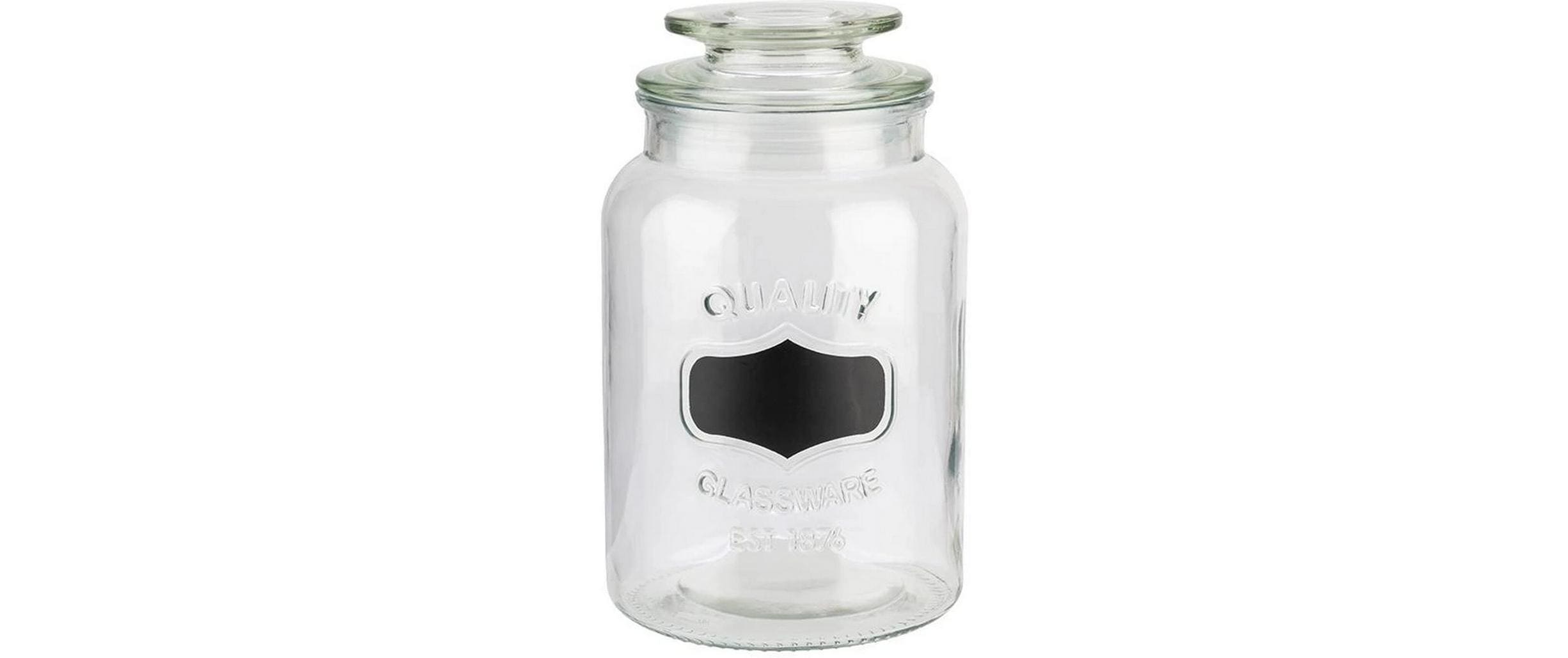 APS – Vorratsdose 1,2 l, Ø 11,5 × 19,5 cm, Glas, Transparent