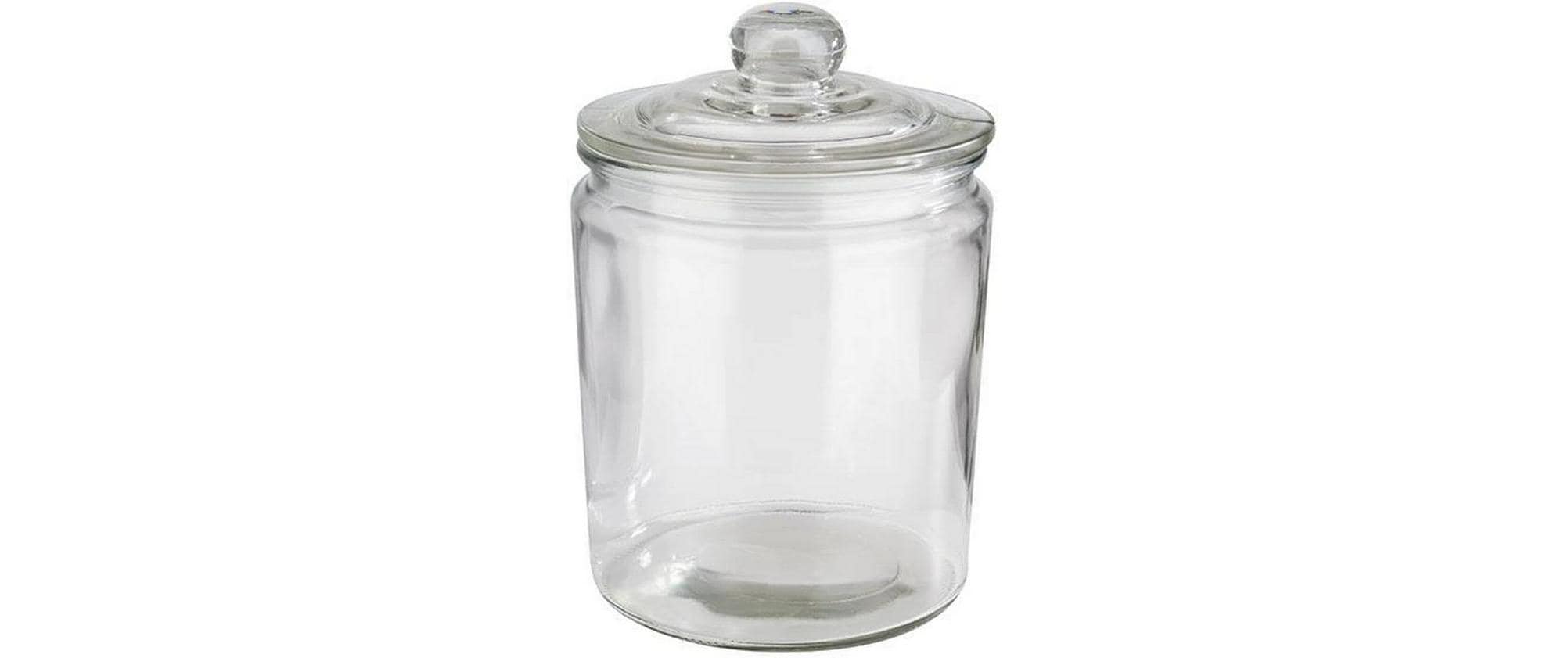 APS – Vorratsdose 2 l, Ø 14 × 21,5 cm, Glas/Polyethylen, Transparent