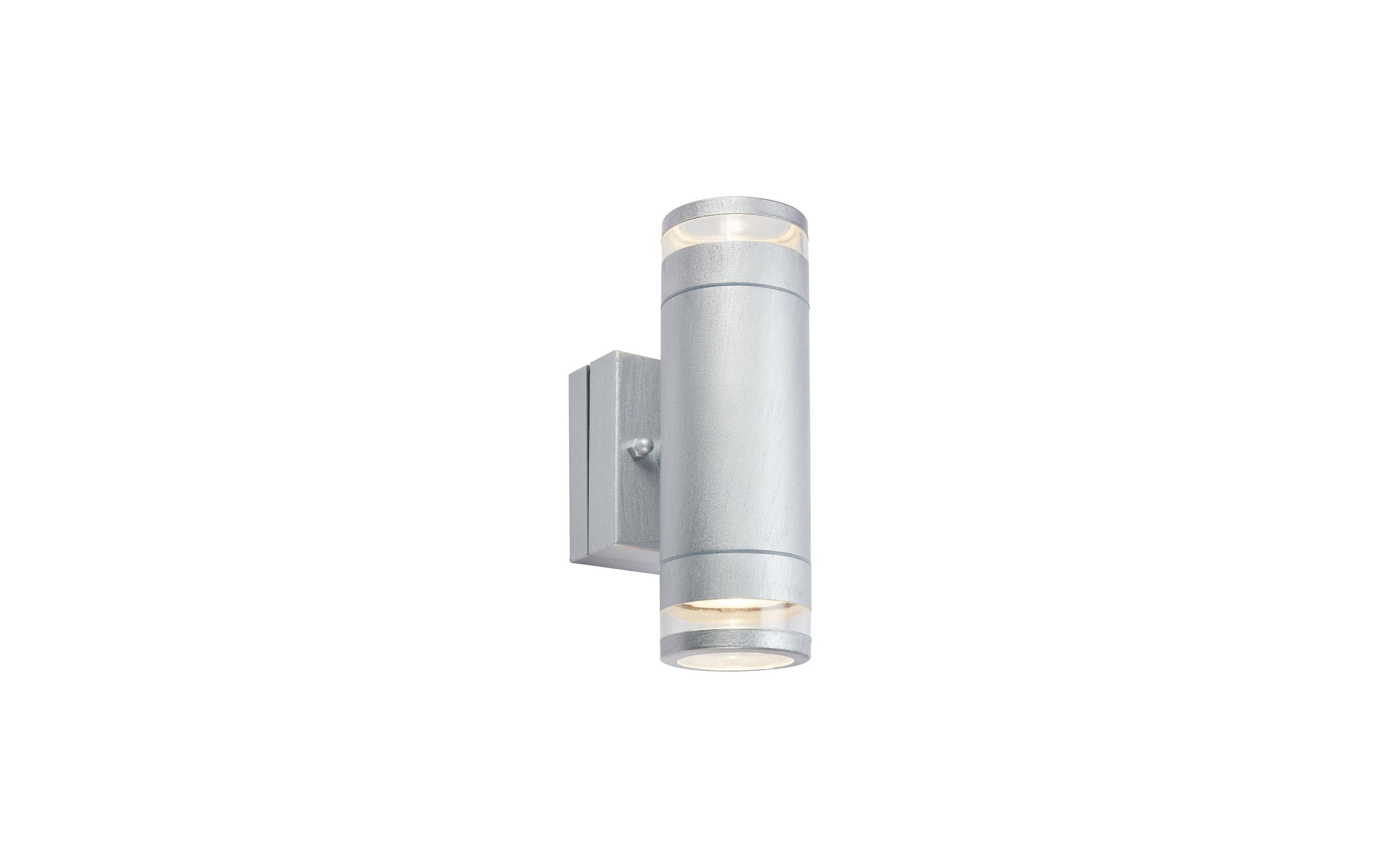 Markslöjd Aussenwandleuchte – 3000 K, IP65 – Netzbetrieb, dimmbar (Stufendimmung), Silber, Aluminium