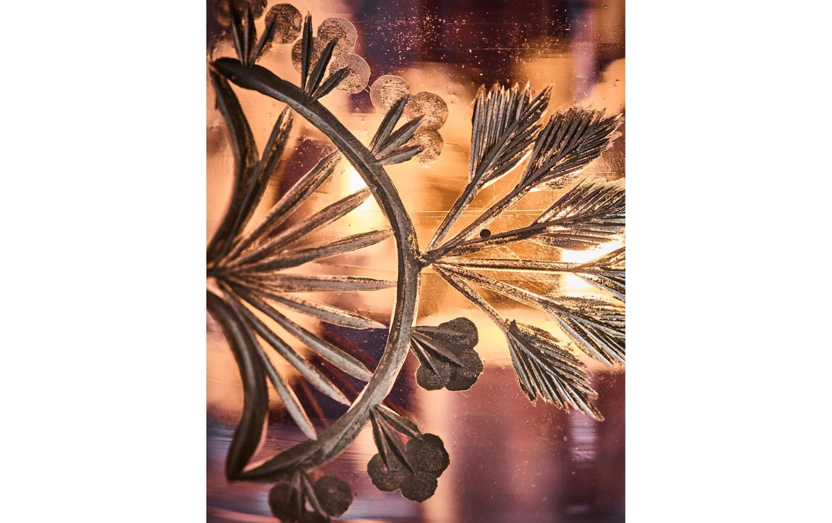 Society of Lifestyle House Doctor Windlicht – Glas, Gold – Ø 7 × 7 cm