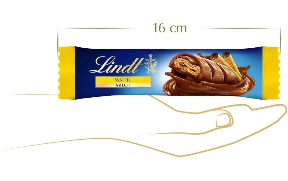 Lindt Schokoriegel – Milch & Haselnuss – 18 × 35 g