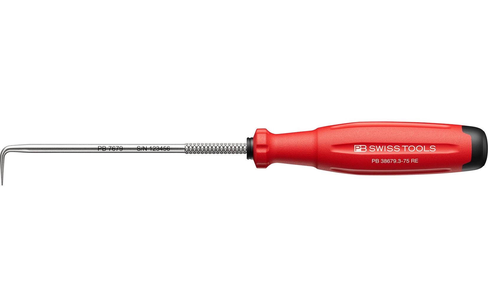 PB Swiss Tools SwissGrip Evo PickTool L-Spitze – Grösse 3, Länge 189 mm – 1-teilig