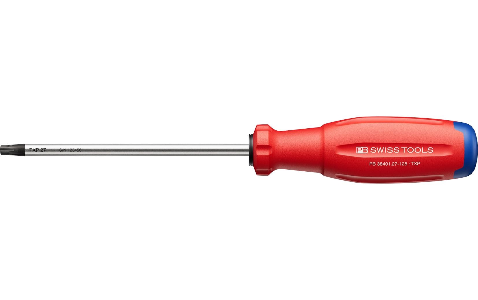 PB Swiss Tools SwissGrip Evo – Schraubenzieher-Set TX, 1-teilig, PB 38401.27-125