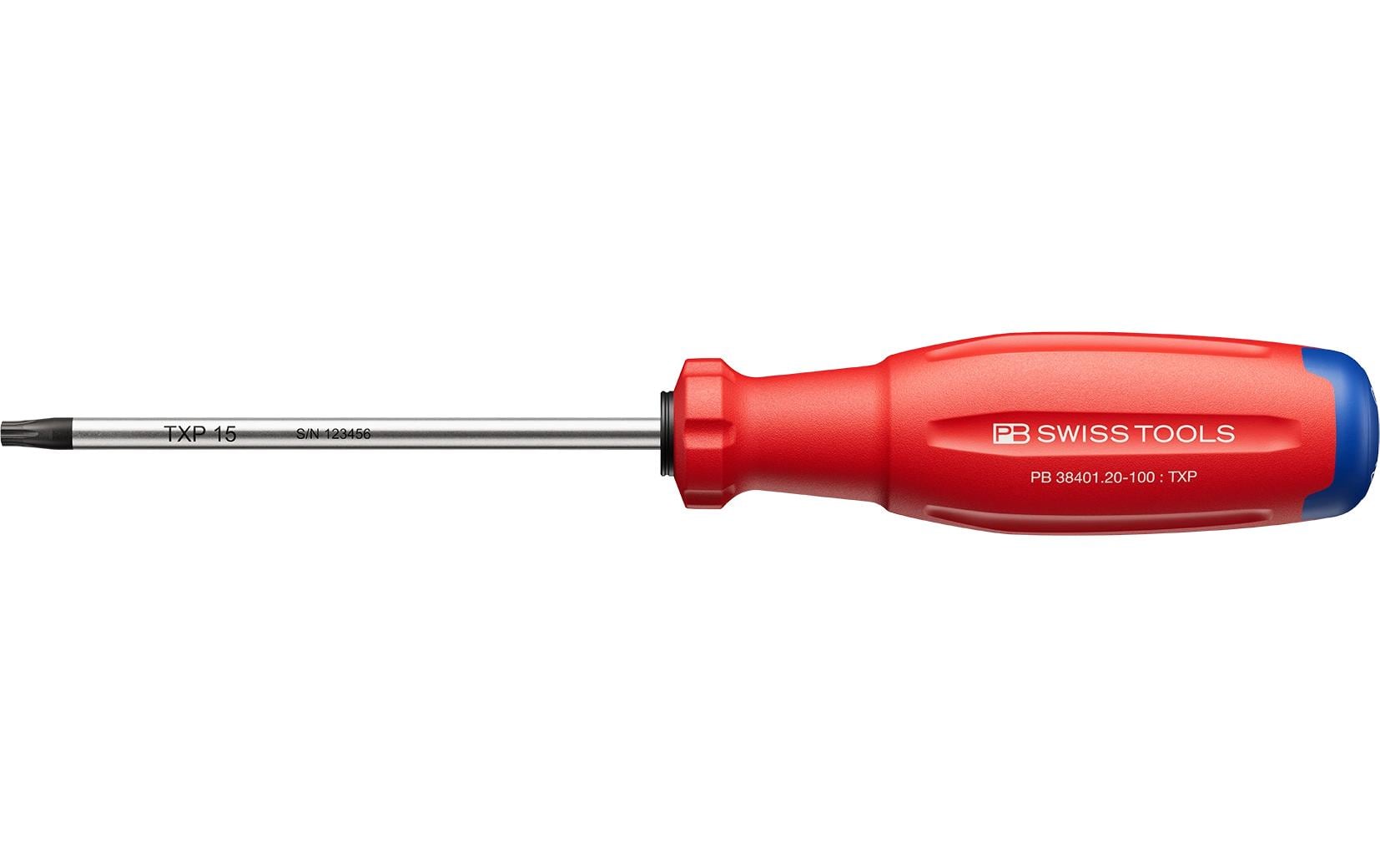 PB Swiss Tools SwissGrip Evo – Schraubenzieher-Set TX 20, 1-teilig – PB 38401.20-100