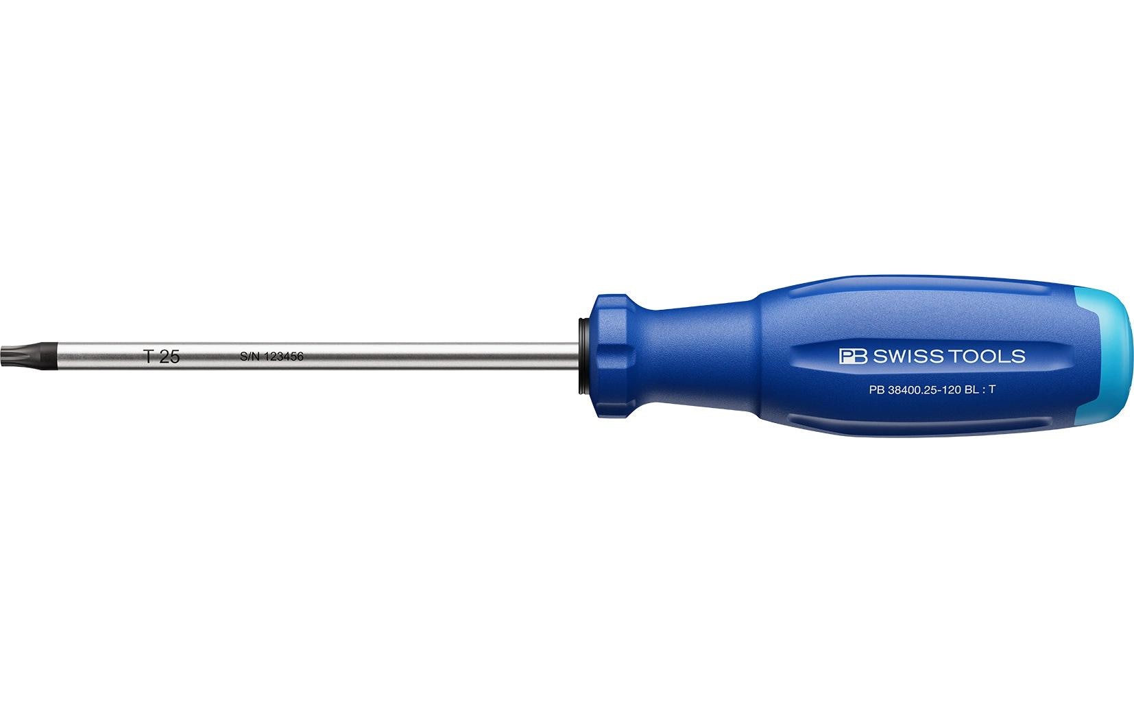 PB Swiss Tools SwissGrip Evo – Schraubenzieher-Set TX25, 1-teilig – PB 38400.25-120 RE
