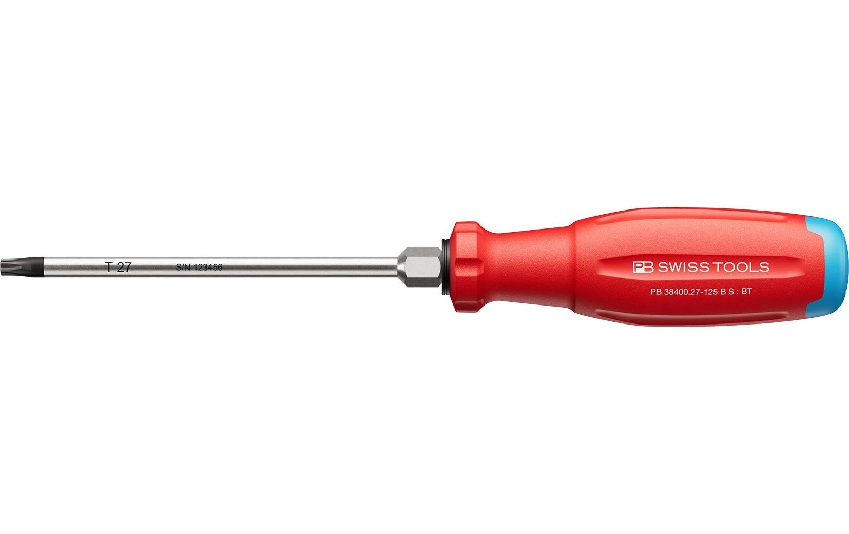 PB Swiss Tools SwissGrip Evo – Schraubenzieher-Set TX, 1-teilig – PB 38400.27-125 B S