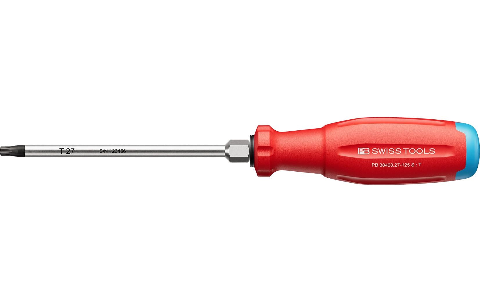 PB Swiss Tools SwissGrip Evo – Schraubenzieher-Set TX, 1-teilig – PB 38400.27-125 S