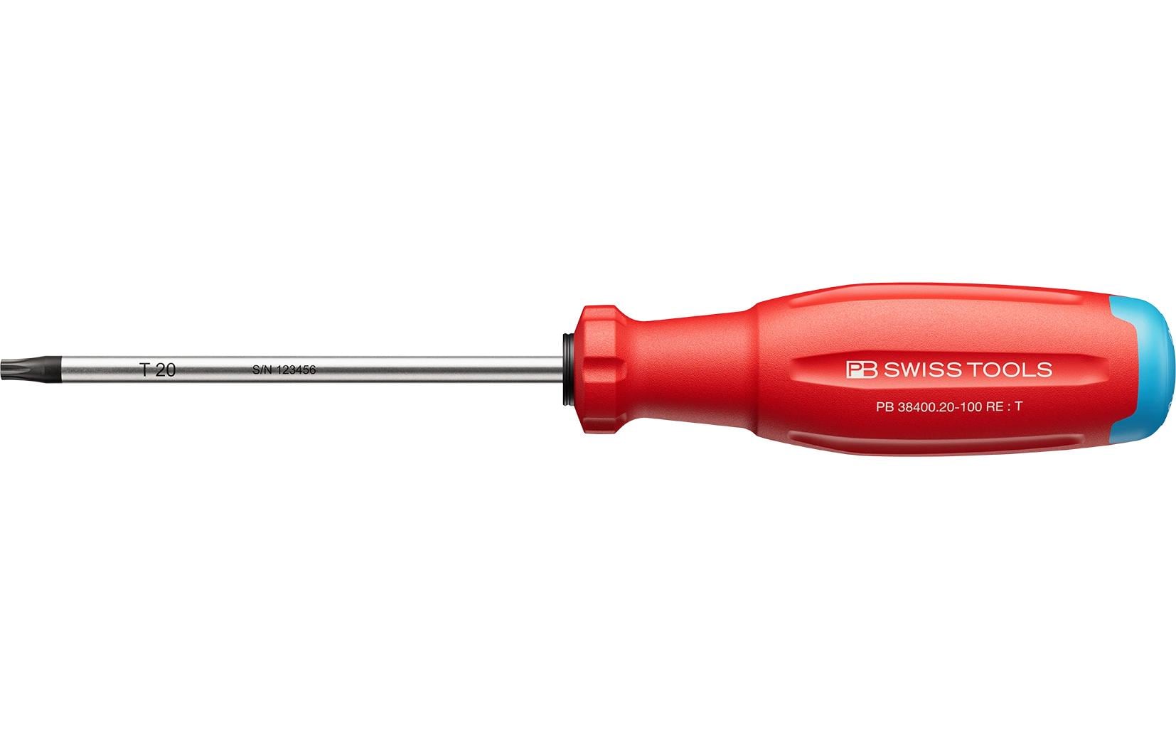 PB Swiss Tools – Schraubenzieher-Set TX (T20), 1-teilig, PB 38400.20-100 OR