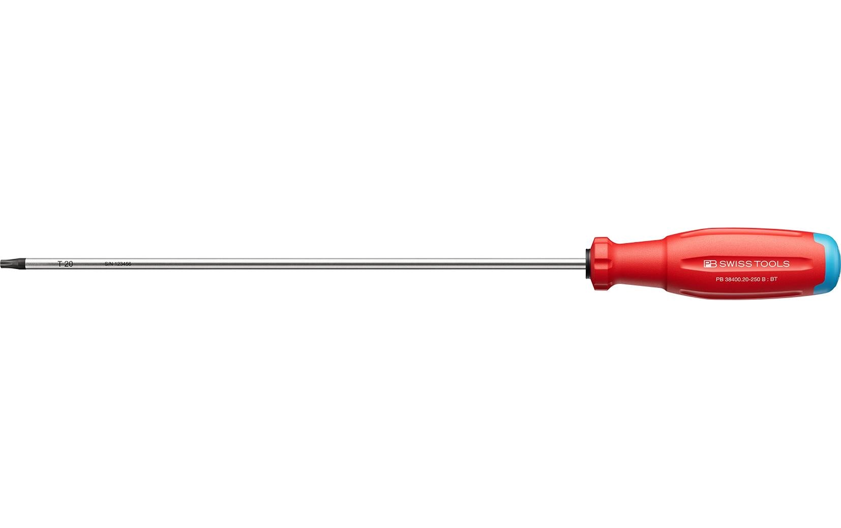 PB Swiss Tools – Schraubenzieher-Set TX T20, 1-teilig – PB 38400.20-250 B