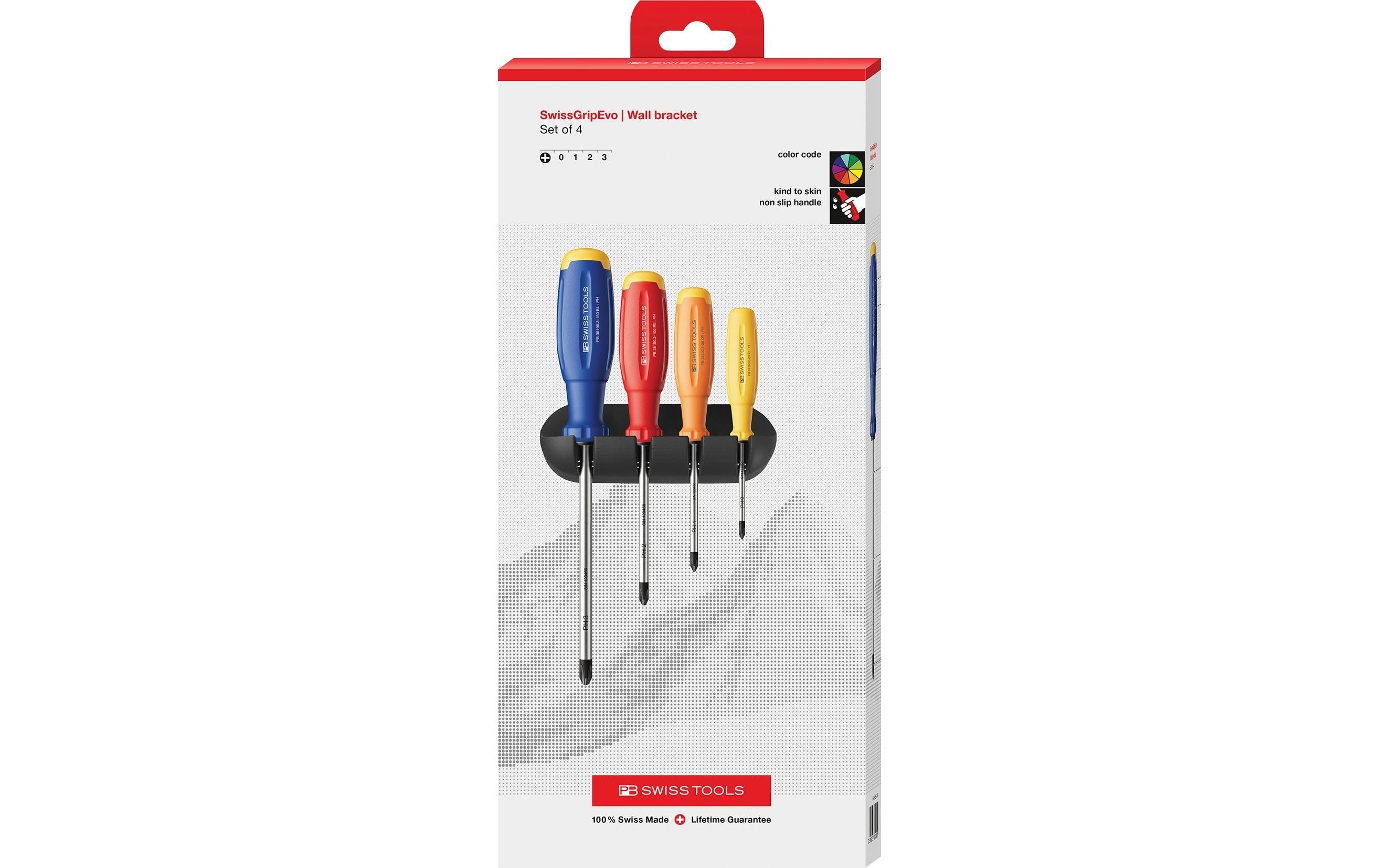 PB Swiss Tools SwissGrip Evo – Schraubenzieher-Set PH, 10-teilig – PB 38242.H RB CBB
