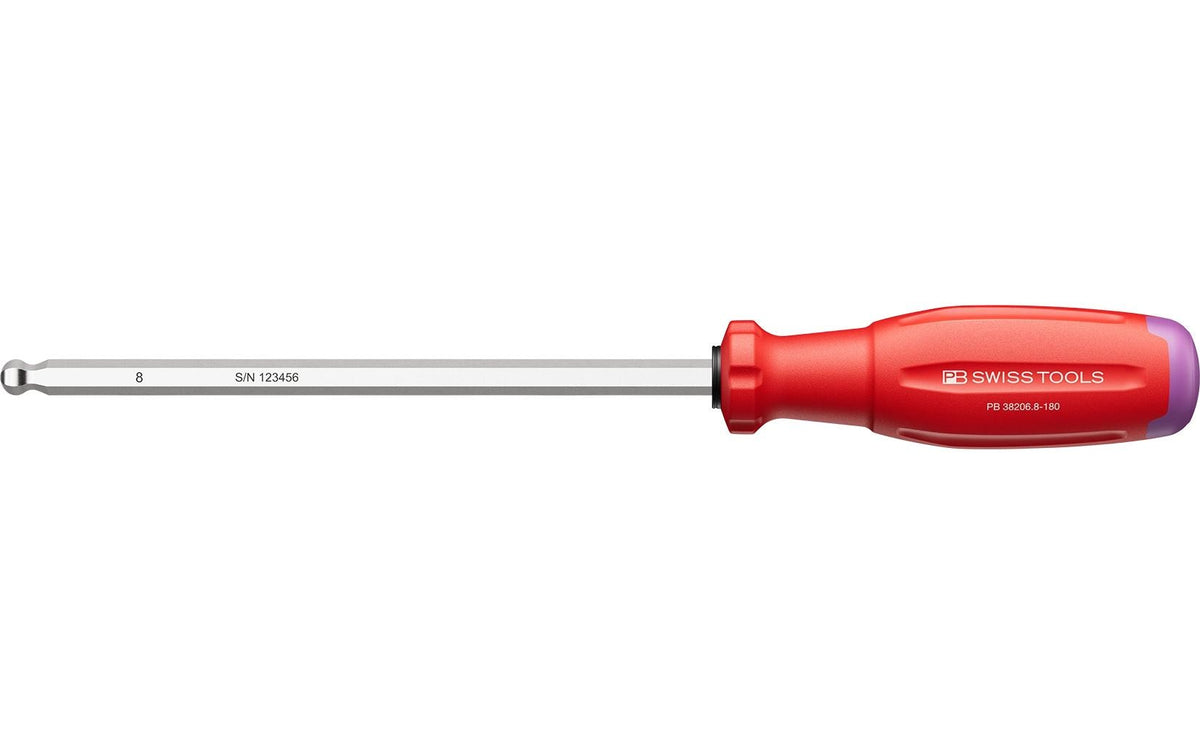 PB Swiss Tools – Schraubenzieher-Set HEX, 1-teilig – PB 38206.8-180