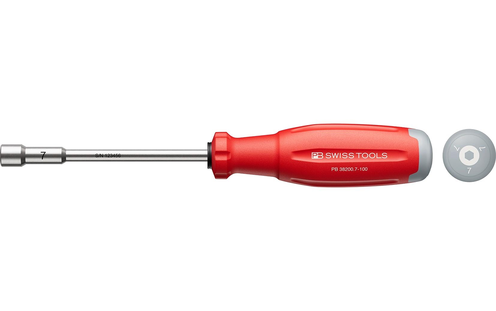 PB Swiss Tools SwissGrip Evo – Stecknuss 7 mm – PB 38200.7-100