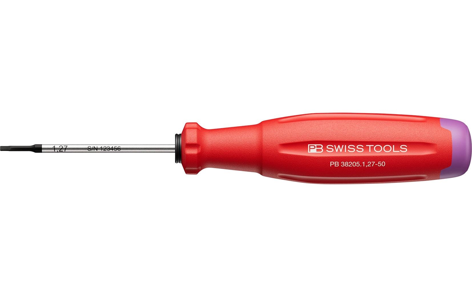 PB Swiss Tools SwissGrip Evo – Innensechskant-Schraubenzieher-Set, 5 mm – PB 38205.1,27-50