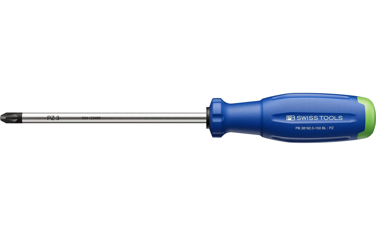 PB Swiss Tools – Schraubenzieher-Set PZ 3, 1-teilig, PB 38192.3-150