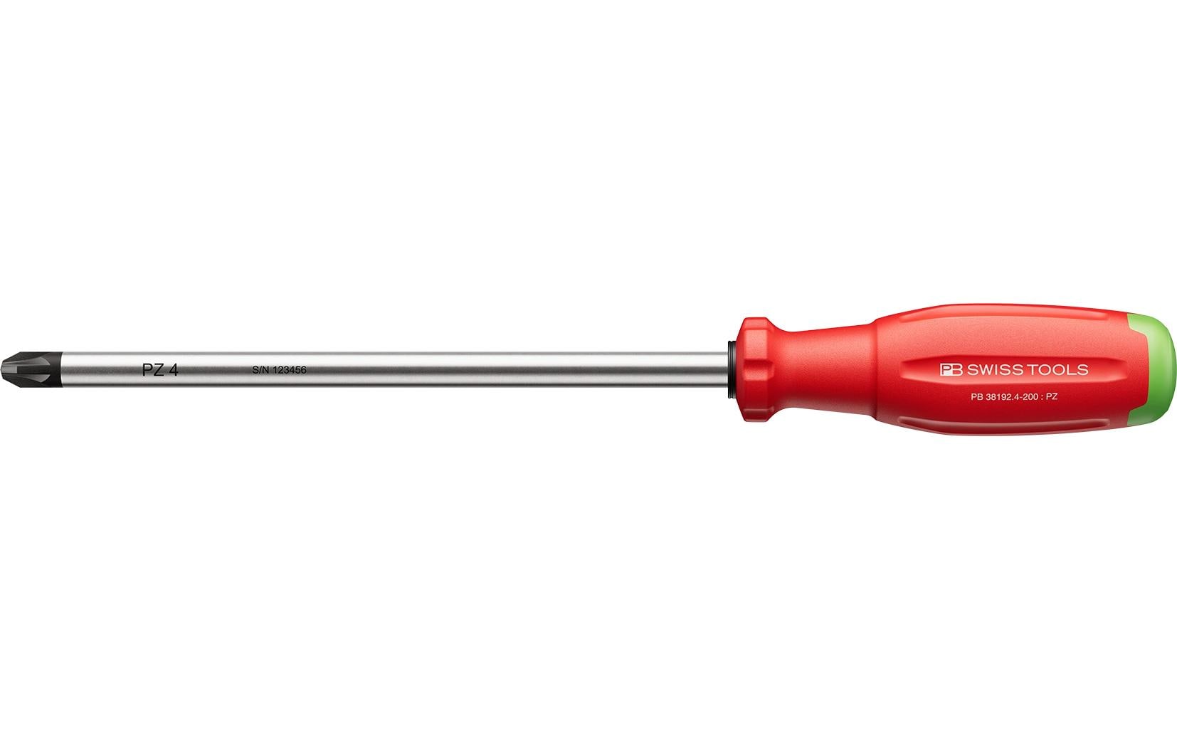 PB Swiss Tools SwissGrip Evo – Schraubenzieher-Set PZ, 1-teilig – PB 38192.4-200