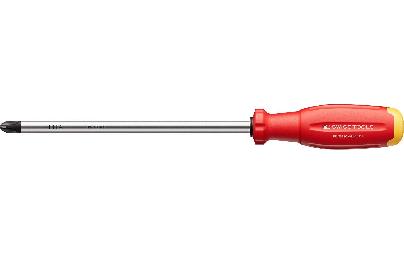 PB Swiss Tools SwissGrip Evo – Schraubenzieher-Set, PH4, 1-teilig – PB 38190.4-200