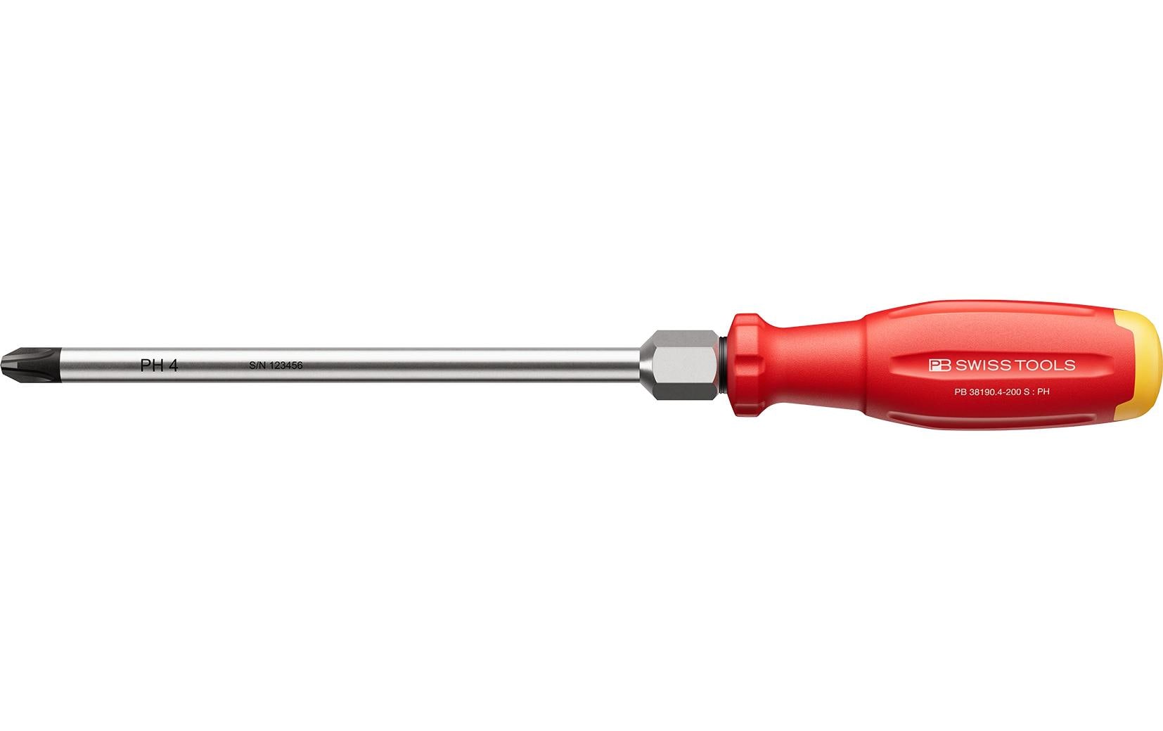 PB Swiss Tools SwissGrip Evo – Schraubenzieher-Set PH, 1-teilig – PB 38190.4-200 S