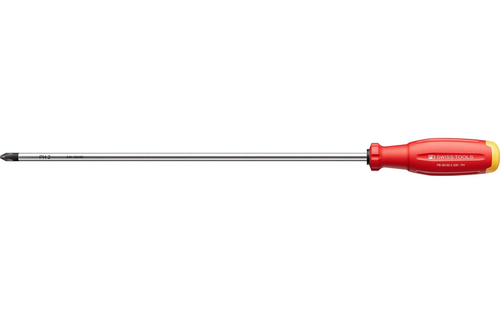 PB Swiss Tools SwissGrip Evo – Schraubenzieher-Set PH 2, 1-teilig – PB 38190.2-300